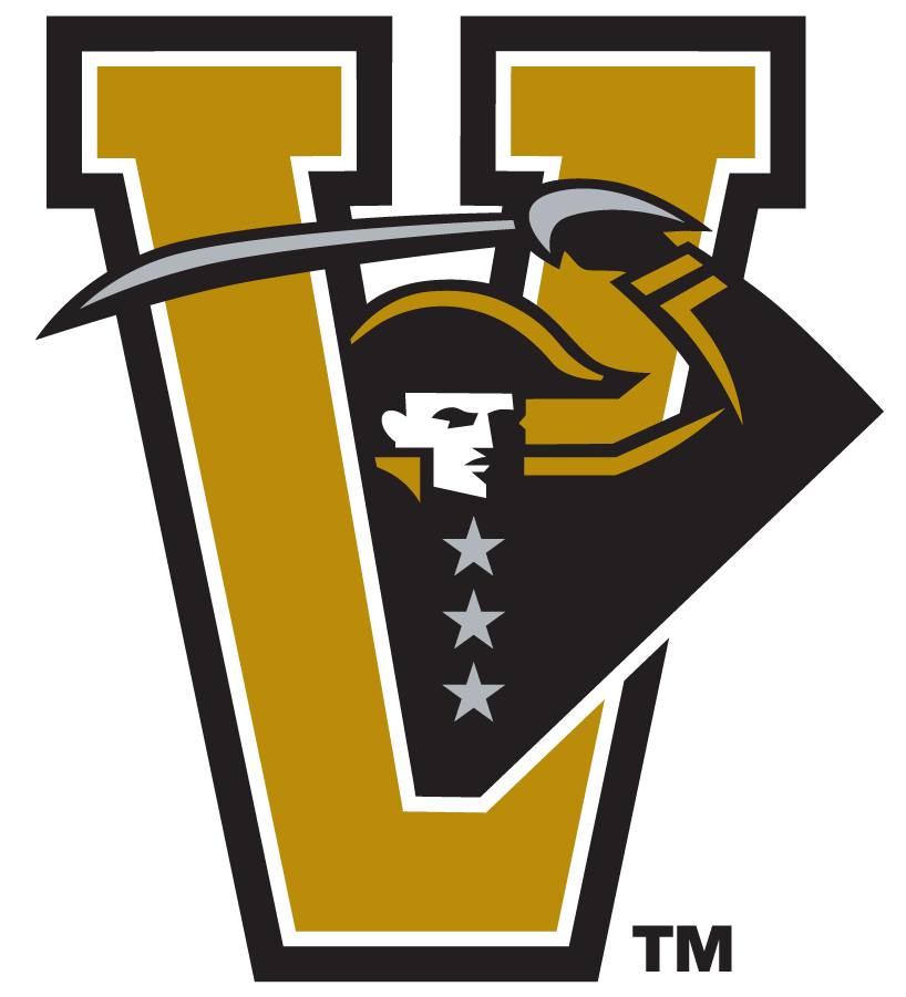 Vanderbilt Commodores 1999-2004 Secondary Logo v2 iron on transfers for clothing